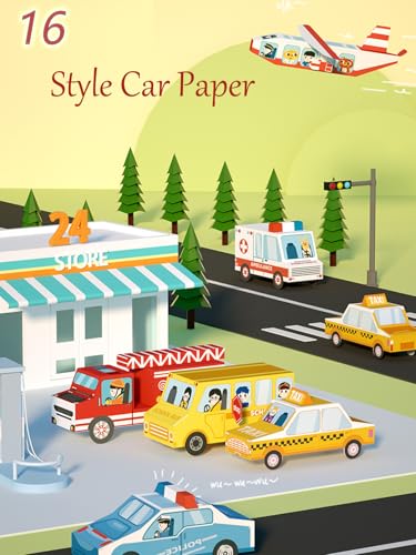 Origami Paper for Kids Ages 6+ (16 Count)