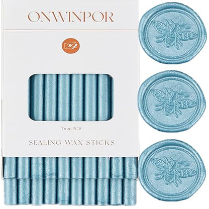 Wax Seal Sticks Blue (20 Count)