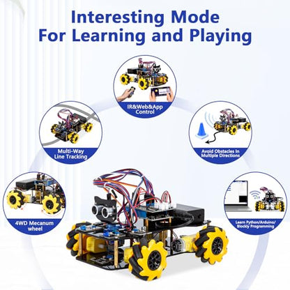 Smart Robot Car Kit Compatible with Arduino