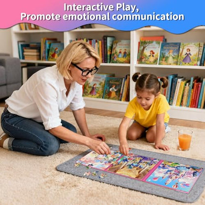 Magnetic Puzzles for Girls 4 (126 Count)