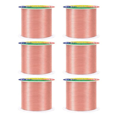 14 Gauge Rose Gold Tone Combo Anodized Aluminum Craft Wire (333 Foot)