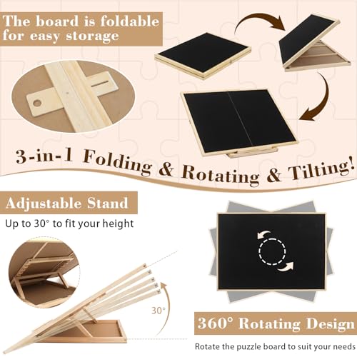 Foldable Puzzle Board 1500 Pieces (1500 Count)