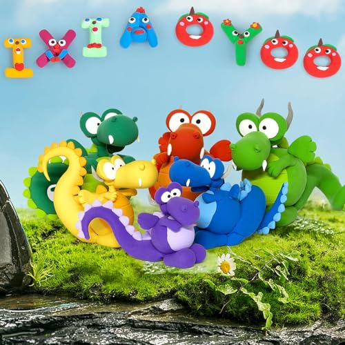 Air Dry Clay 50 Colors Foam Modeling Clay for School Projects (50 Count)
