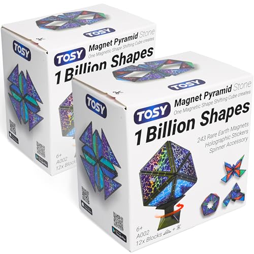 Magnet Pyramid Stone (2 Count)