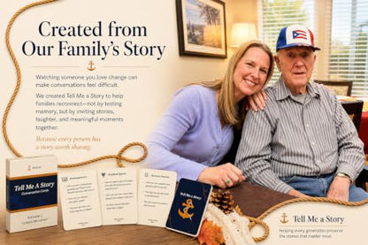 Tell Me a Story™ Conversation Cards for Seniors & Families