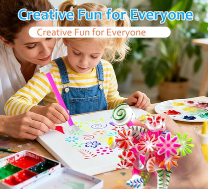 Flower Petal Tools for Dot Painting