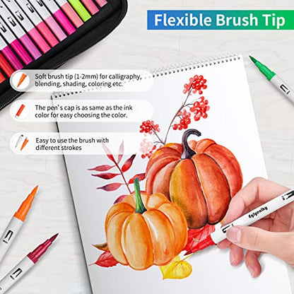 Markers for Adult Coloring (100 Count)