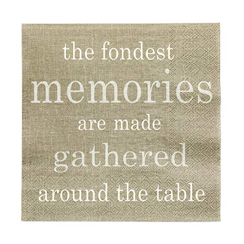 Gray Paper Luncheon Napkin (20 Count)