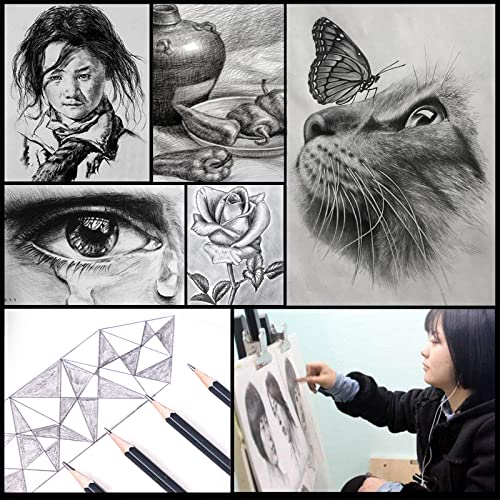 31 Drawing Sketching Pencils Kit