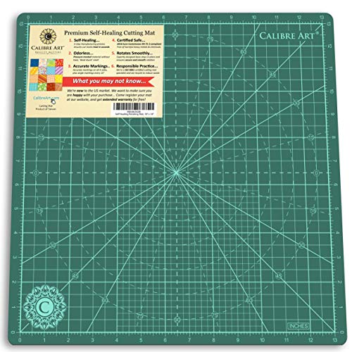 Rotating Self Healing Cutting Mat 14x14