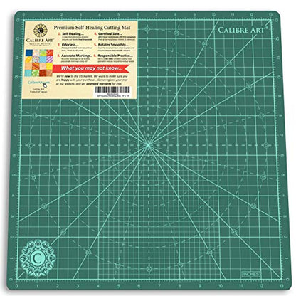 Rotating Self Healing Cutting Mat 14x14