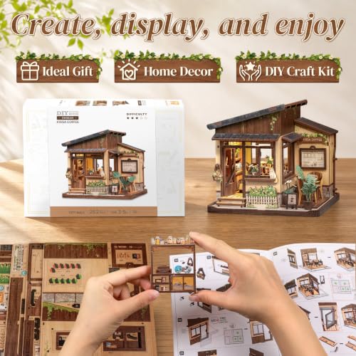 Book Nook Kits for Adults (262 Count)