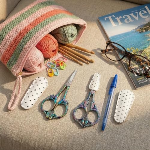 Crochet Scissors with Cover