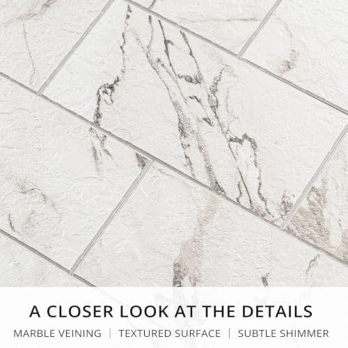 100 Pieces Peel and Stick Backsplash for Kitchen (12.5 Sq Ft)