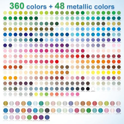 408 Acrylic Paint Markers (408 Count)