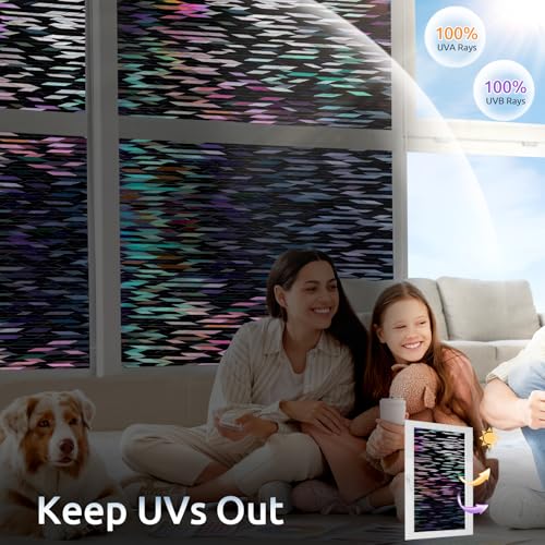 Blackout Window Film Light Blocking with Kit