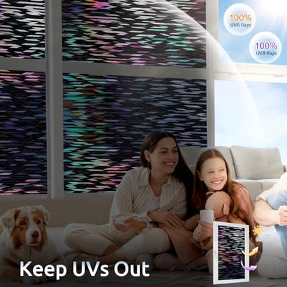 Blackout Window Film Light Blocking with Kit
