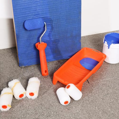 8PCS 2.5" Small Paint Roller Kit