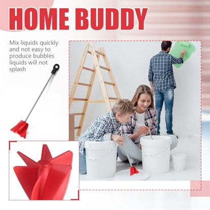 11" 8 Pcs Paint Stirrer for Drill (8 Count)