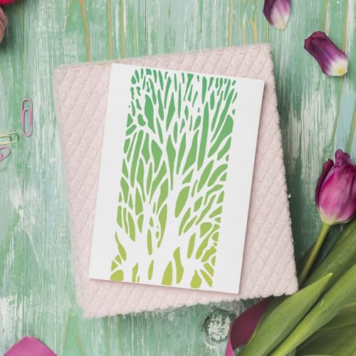 Stencils for Crafts Reusable Texture Stencils for Painting (18 Count)