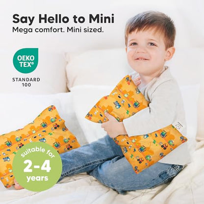 Mini Toddler Pillow with Pillowcase