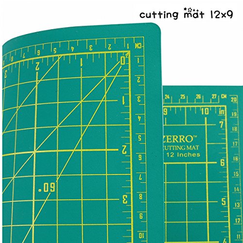 Cutting Mat 12" x 9" Self Healing Rotary Cutting Mat A4