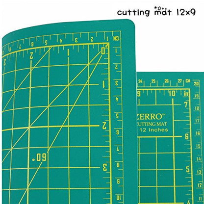 Cutting Mat 12" x 9" Self Healing Rotary Cutting Mat A4