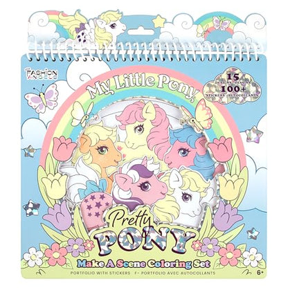 My Little Pony Pretty Pony Make a Scene Portfolio
