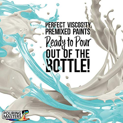 Baby Blue Acrylic Ready to Pour Pouring Paint (64 Fl Oz)