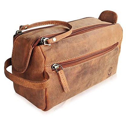 Leather Toiletry Bag