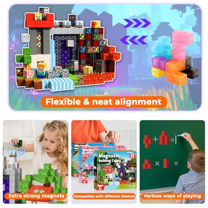 240 PCS Magnetic Blocks