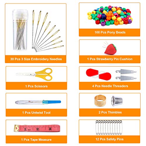 403 Pack Embroidery Kits for Adults