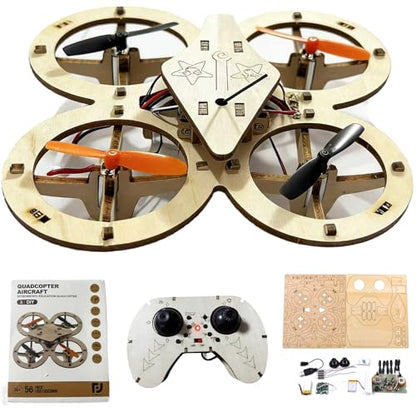 2026 New Diy Wooden Rc Drone Kit
