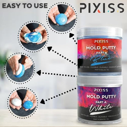 Mold Putty Silicone Mold Making Kit (14.1 Ounce)