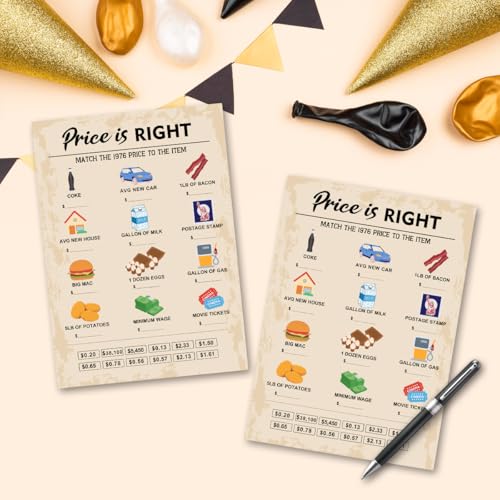 50th Birthday Party Games (31 Count)