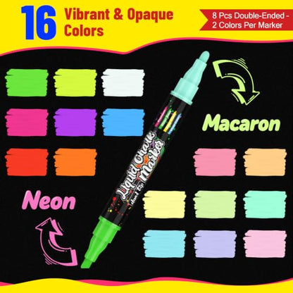 Chalk Board Marker Pens for Blackboard (8 Count)