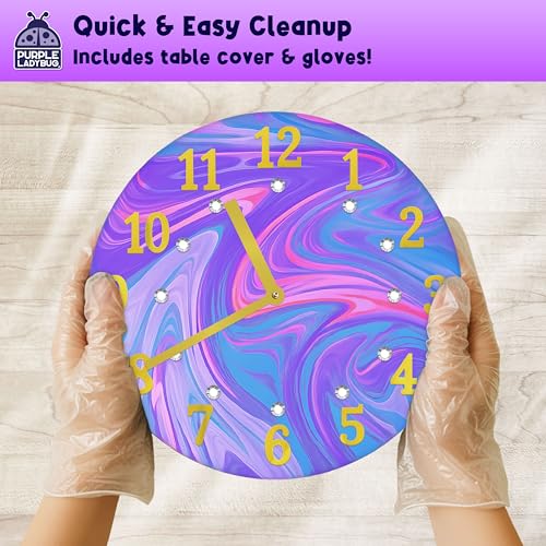 Easy Cleanup Paint Pouring Kit for Ages 6+