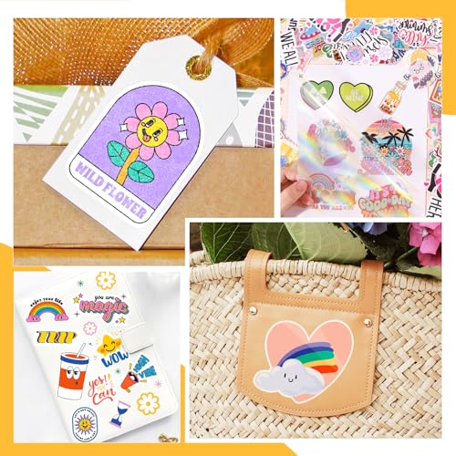 Holographic Sticker Paper Clear Overlay Lamination Vinyl Laminate Sticker Film A4 210mm x 297mm 28 sheets