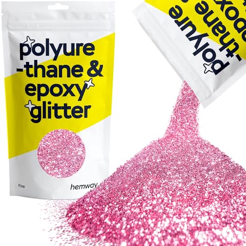 Resin Glitter Rose Pink 100g Fine Polyurethane & Epoxy Glitter (3.5274 Ounce)