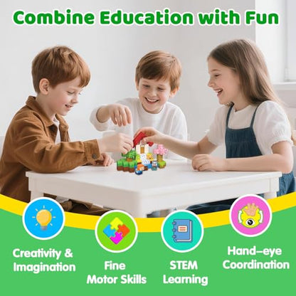 300PCS Magnetic Blocks (300 Count)