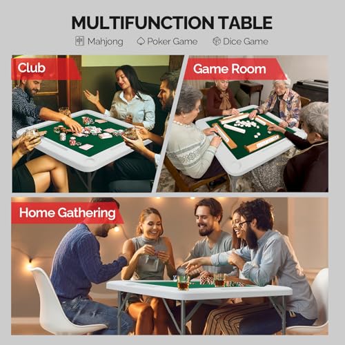 35" Foldable Mahjong Table