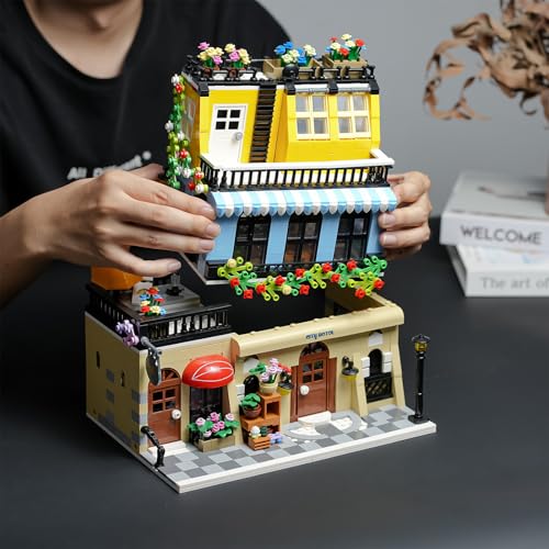 Flowers City Hotel House Building Kit for Adutls