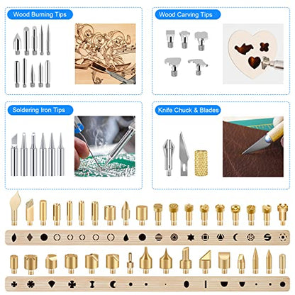 116pcs Wood Burning Kit