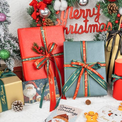 Dark Green Matte Wrapping Paper (3 Count)