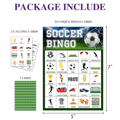 Soccer Bingo Game