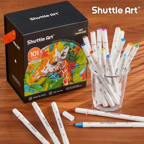 101 Colors Alcohol Markers (101 Count)