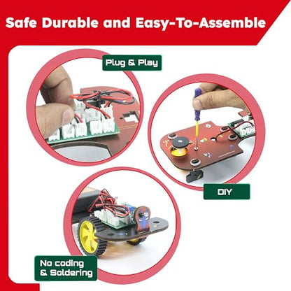 5in1 STEM Electronics Robotics Kit for Ages 8