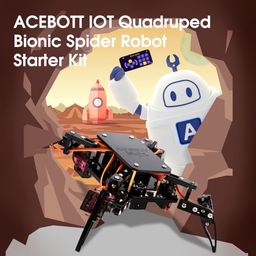 Science Kits Spider Robot Building Kit STEM Crawling Robot Gifts for Kids Boys Ages 8