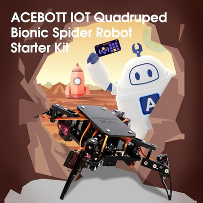 Science Kits Spider Robot Building Kit STEM Crawling Robot Gifts for Kids Boys Ages 8