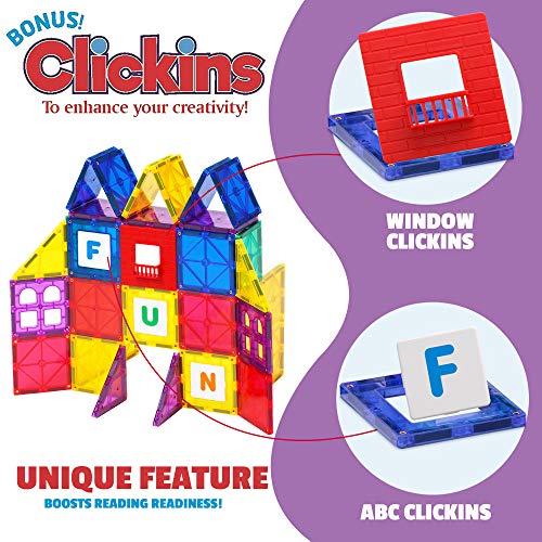 Magnetic Tile Building Set